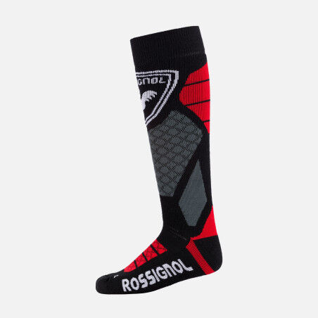 Rossignol Ski Socks WOOL &amp; SILK Red