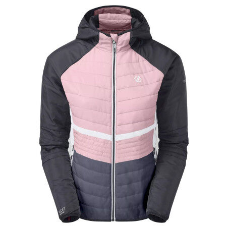 Dare 2 Be SURMOUNT JACKET Powder Pink / Black quilted jacket