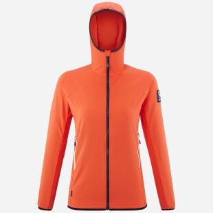 Veste softshell Millet TRILOGY CORDURA HOODIE W Coral Chrome