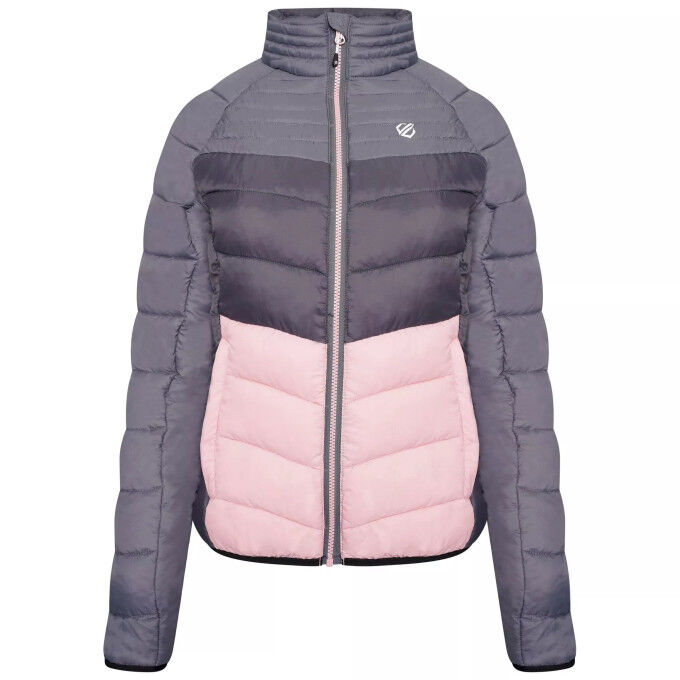 Dare 2 Be PREACT JACKET Chaqueta acolchada de mujer rosa empolvado / ébano