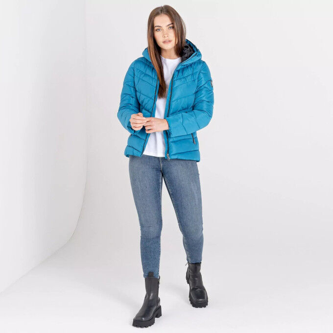 Chaqueta acolchada de mujer Dare 2 Be REPUTABLE JACKET Dark Methyl