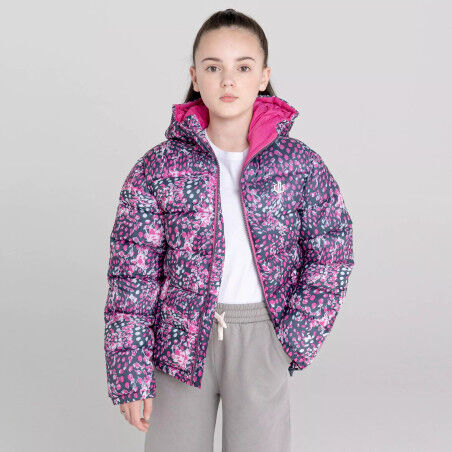 Chaqueta de pluma junior Dare 2 Be BRAVO JACKET Rosa