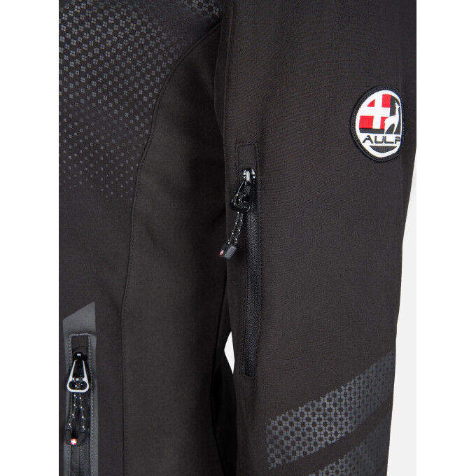 Aulp NELKA SOFTSHELL Chaqueta de esquí negra