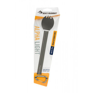 Kitchen utensil Unisex Sea To Summit ALPHALIGHT L / ALPHALIGHT LONG HANDLED SPORK FORK CUILLERE Black