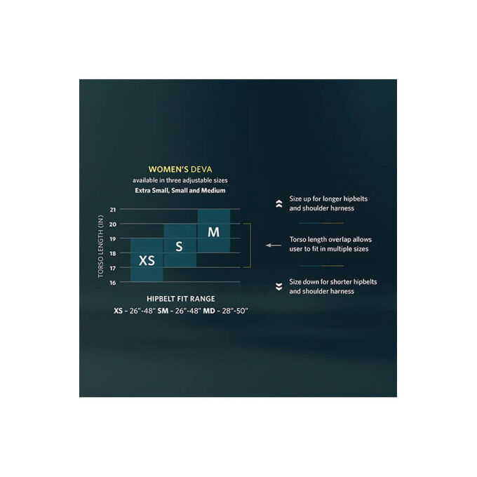 Gregory DEVA 70 Fog Grey backpack