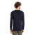 M 200 OASIS LS CREWE SKI STRIPES MIDNIGHT NAVY