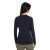 Camiseta mujer Icebreaker 200 OasisSki Stripes Midnight Navy
