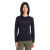 W 200 OASIS LS CREWE SKI STRIPES MIDNIGHT NAVY