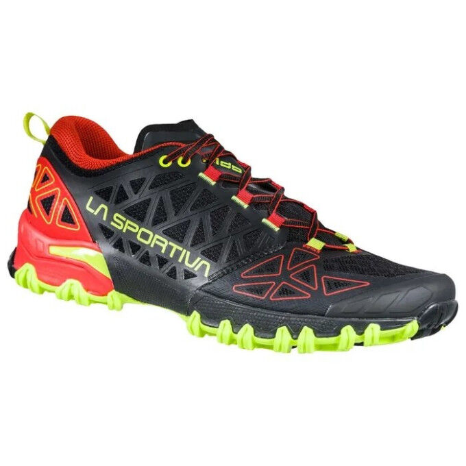 Chaussures de mountain running La Sportiva BUSHIDO II Black / Goji Chaussures de mountain running La Sportiva BUSHIDO II Black / Goji