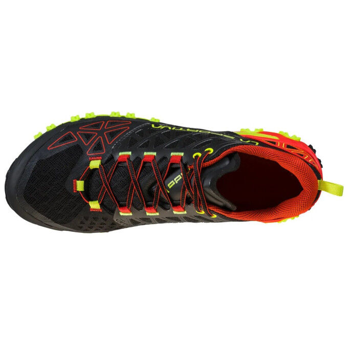 Chaussures de mountain running La Sportiva BUSHIDO II Black / Goji Chaussures de mountain running La Sportiva BUSHIDO II Black / Goji