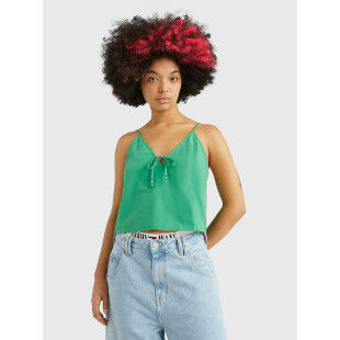 Tommy Hilfiger Poplin Strappy Top