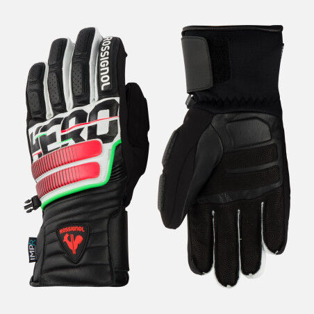 Rossignol HERO RACE LTH IMPR G Black ski gloves
