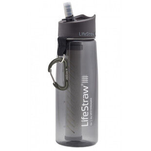 Lifestraw GO Tritan Renew Dark grey filtering bottle