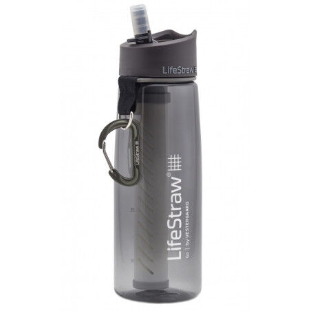 Lifestraw GO Tritan Renew Dark grey filtering bottle