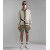 Bermudas hombre Napapijri Nakuru 5 GAE Verde Liquen