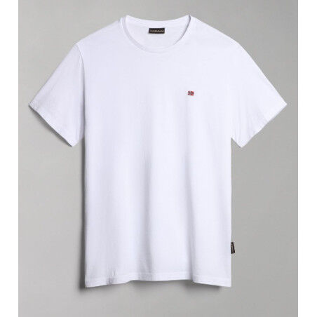 Camiseta Napapijri SALIS SS SUM 002 Blanco Brillante
