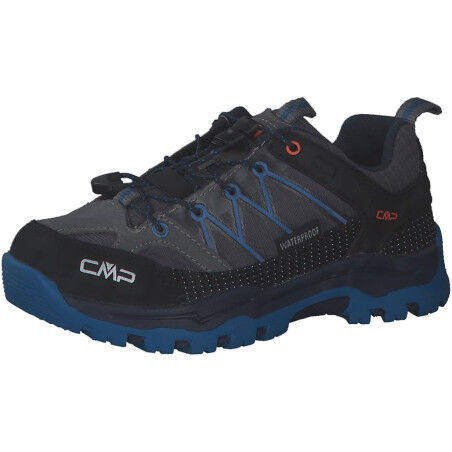 Walking shoes Cmp KIDS RIGEL LOW TREKKING SHOES WP Graphite Oltremare