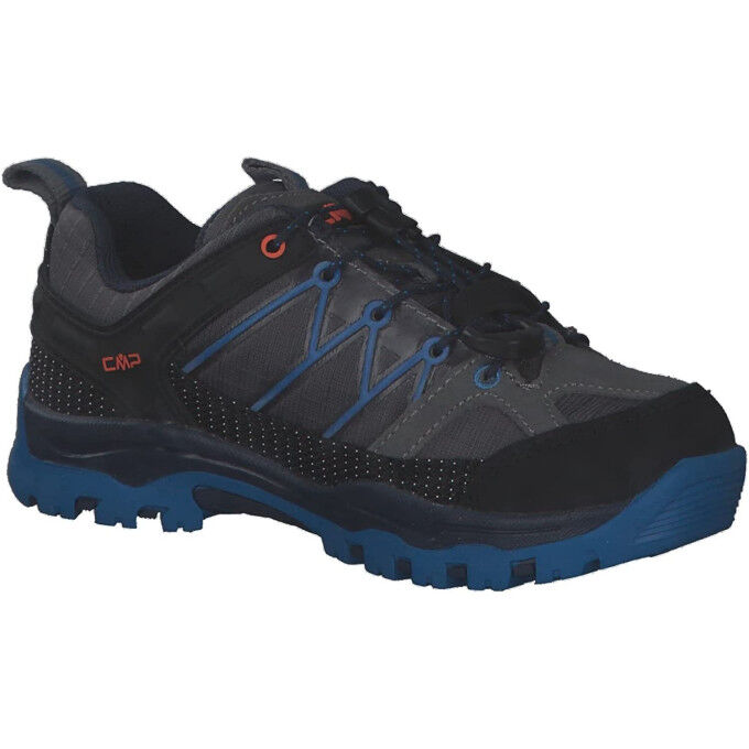 Walking shoes Cmp KIDS RIGEL LOW TREKKING SHOES WP Graphite Oltremare