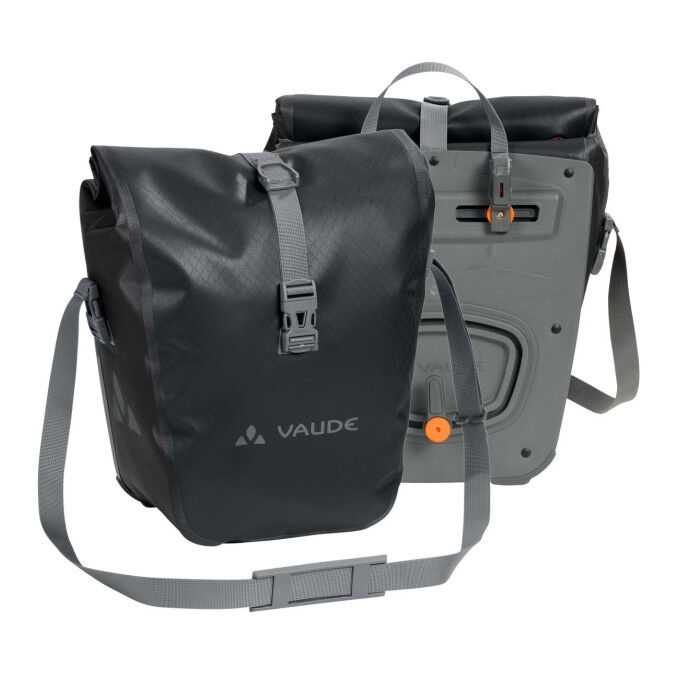 Alforjas Vaude Aqua Front Negro