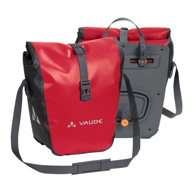 Vaude Aqua Front Bolsa delantera roja para bicicleta
