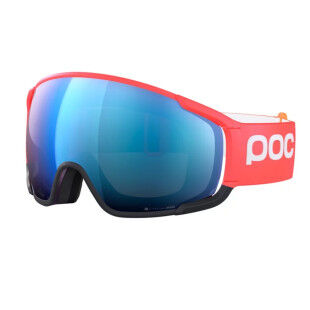 POC OPSIN CLARITY COMP FLEROVIUM PINK/URANIUM BLACK/SPEKTRIS BLUE Ski Goggles