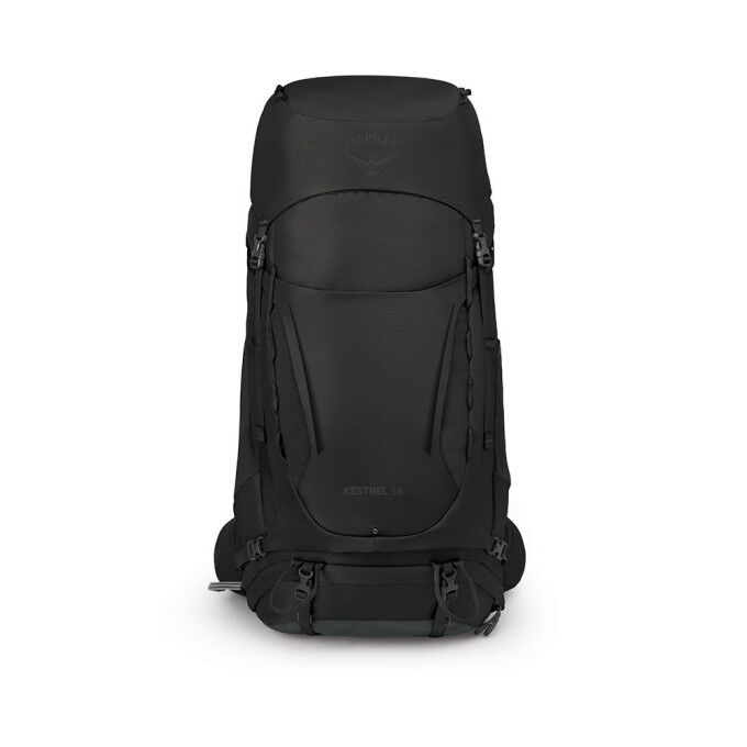 Osprey Kestrel 58 Black Backpack