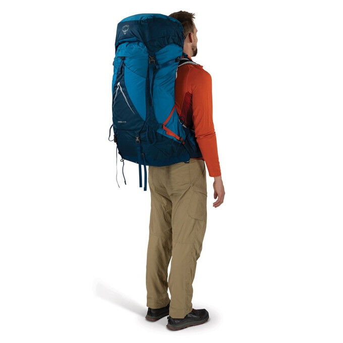 Osprey Atmos AG LT 65 Night Shift Scoria Blue Backpack