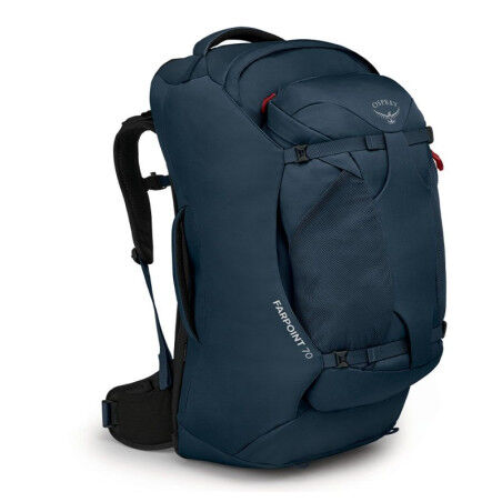 osprey farpoint 70 hand luggage 70L Men's Travel Backpack, Muted Space Blue : Sports & Outdoors and hip belt straps for a precise and secure carry Osprey Farpoint 70L Traveler Backpack