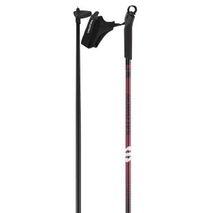 Bastones de esquí nórdico Salomon Escape Sport Negro/rojo