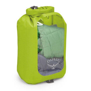 Waterproof bag Osprey DRY SACK 12 W/WINDOW Limon Green