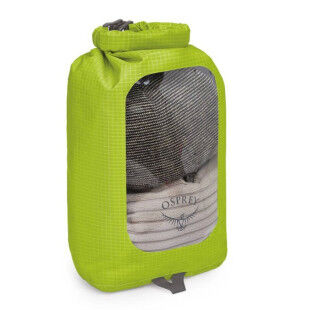 Sac étanche Osprey DRY SACK 6 W/WINDOW Limon Green