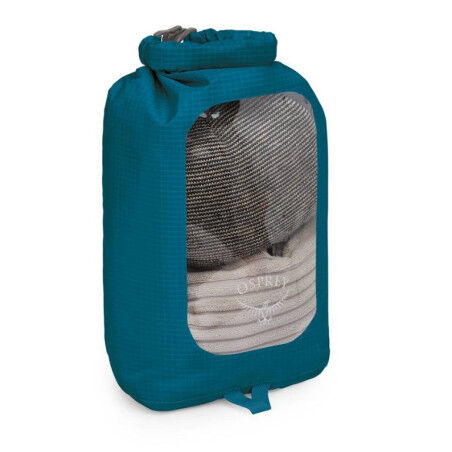 Waterproof bag Osprey DRY SACK 6 W/WINDOW Waterfront blue