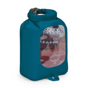 Sac étanche Osprey DRY SACK 3 W/WINDOW Waterfront Blue