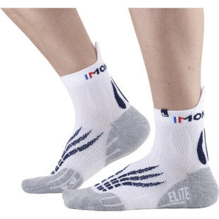 Calcetines de running Monnet RUN ELITE Blanco / Azul Marino
