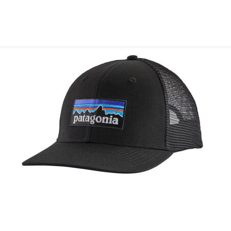 Casquette Patagonia P-6 LOGO LOPRO TRUCKER HAT Black