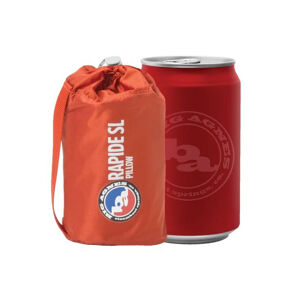 Oreiller Gonflable Orange - Pratique Pour Voyage, Camping, Détente - Lavable