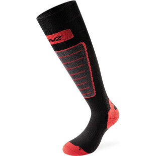 Chaussettes de ski Lenz SKIING 1.0 Noir/Grise/Rouge