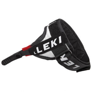 Leki TRIGGER 1 V2 SCHLAUFE Black/Silver Nordic walking pole strap
