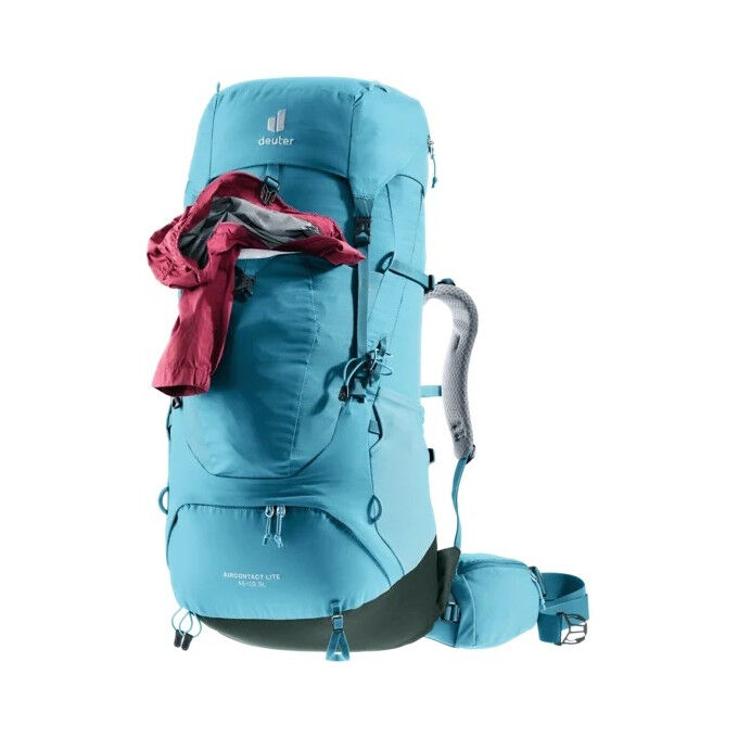 Mochila Deuter AIRCONTACT LITE 45 + 10 Lagoon-ivy