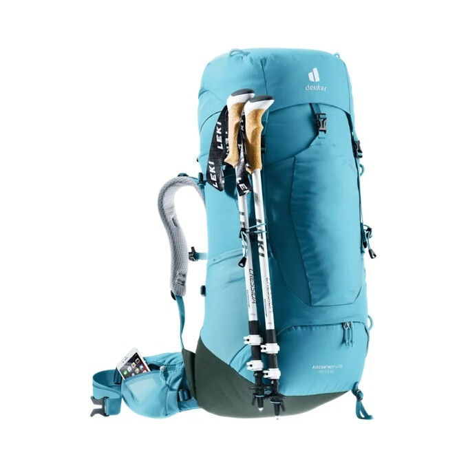 Backpack Deuter AIRCONTACT LITE 45 + 10 Lagoon-ivy