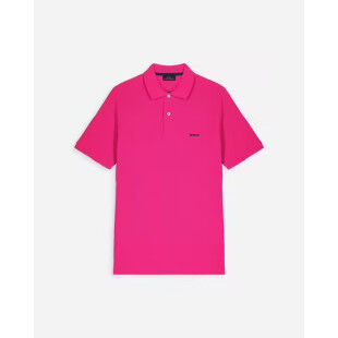 Men's Mise Au Green MAX MC UNI Bubblegum pique polo shirt