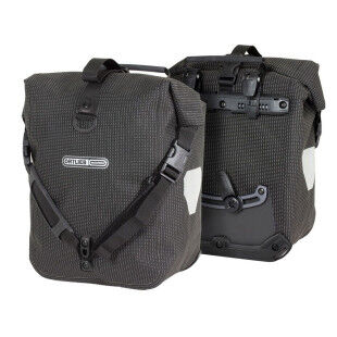 Bolsa para bicicleta Ortlieb Sport-Roller Black Reflex de alta visibilidad