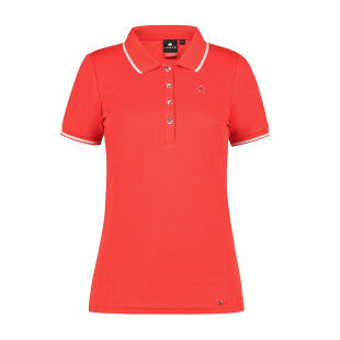 Women's polo shirt Luhta KIVIMAA Coral red