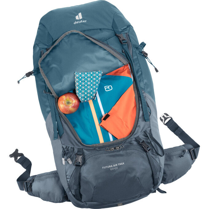 Backpack Deuter FUTURA AIR TREK 60 + 10 Atlantic Ink
