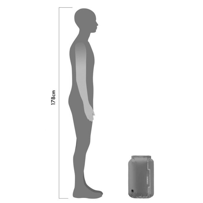 Ortlieb DRY-BAG PS10 VALVE Light Grey tote bag Ortlieb DRY-BAG PS10 VALVE Light Grey tote bag