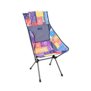 Helinox SUNSET CHAIR Rainbow Bandana folding chair