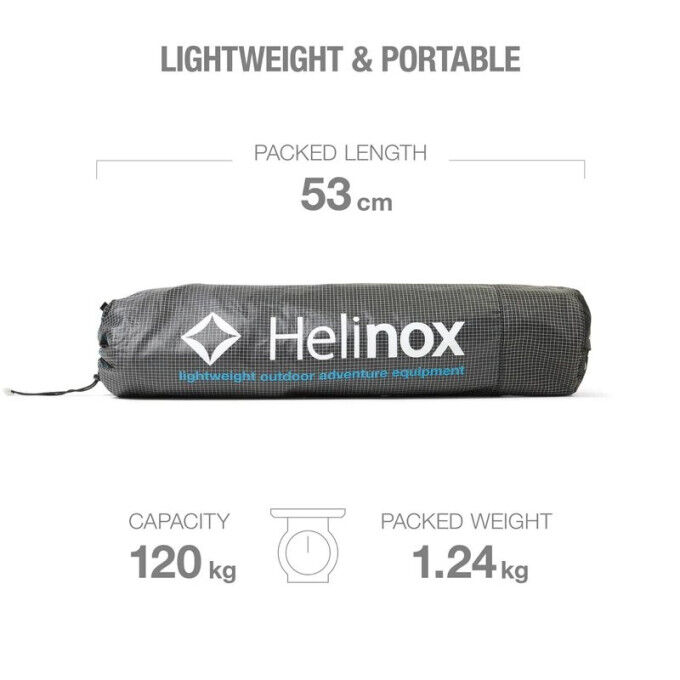 Helinox LITE COT BLACK folding bed Black Helinox LITE COT BLACK folding bed Black