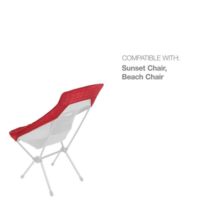 Helinox High-Back Seat Warmer Sunset/Beach Chair Scarlet Iron