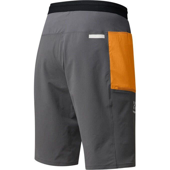 Short Haglofs L.I.M. RUGGED SHORTS MEN DESSERT YELLOW / MAGNETITE Yellow / Magnetite
