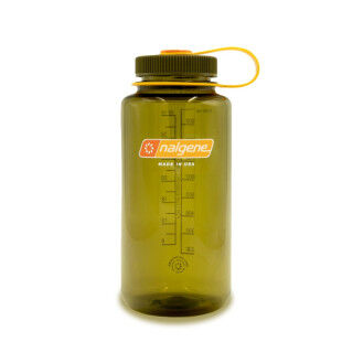 Water bottle Nalgene BOUTEILLE GRDE OUVERTURE SUSTAIN 1 L Olive